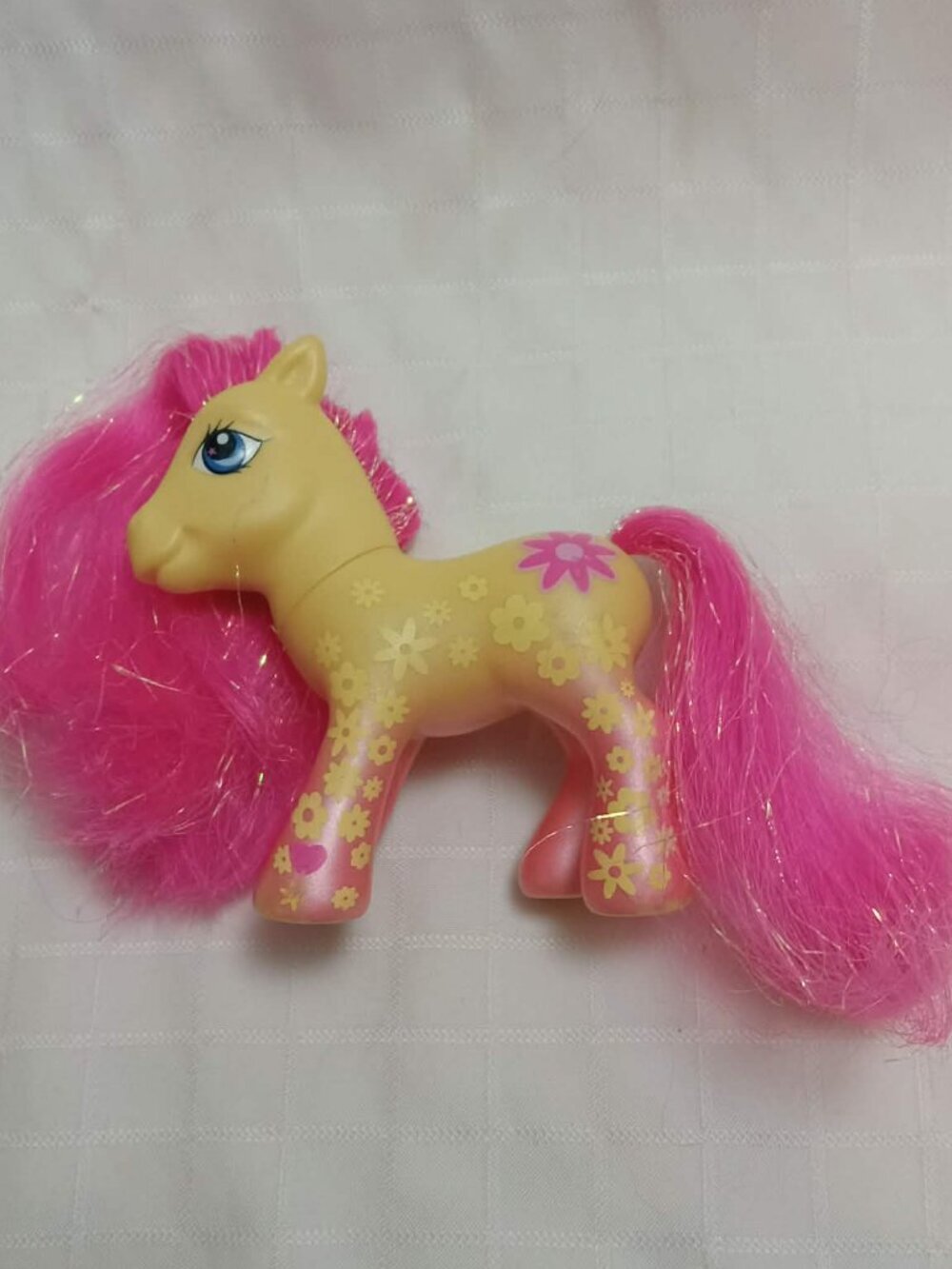 My Little Pony Hasbro 2005 SUMMER BLOOM G3 Sparkle Hair Horse Figure - Picture 2 of 7